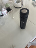 富光玻璃杯防摔防爆茶杯男士茶水分離泡茶塑玻雙層大容量便攜辦公水杯 儒雅黑【茶水分離款】380ml 曬單實(shí)拍圖