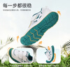 江博士（DR·KONG）2025春運動(dòng)鞋男女兒童學(xué)步鞋透氣網(wǎng)面簡(jiǎn)約輕便時(shí)尚潮流兒童鞋 米/紅 28 腳長(cháng)約16.9-17.4 曬單實(shí)拍圖