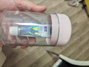 易旅旅行洗漱杯牙膏牙刷漱口杯三合一便攜式洗漱套裝旅游出差 粉色 曬單實(shí)拍圖