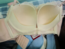 CURMOI蕾絲小胸聚攏文胸?zé)o鋼圈內(nèi)衣女收副乳防下垂胸罩性感空姐春夏薄款 蜜粉【1件】蕾絲輕薄 XL 建議38/85AB或36/80C 曬單實拍圖