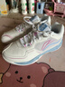 李寧（LI-NING）羽毛球鞋貼地飛行3JR男女青少年防滑耐磨訓(xùn)練鞋運動鞋 曬單實拍圖