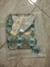 布符（Cloth Fu）布符2025年夏季新品彩綠苧麻刺繡雞心領(lǐng)連衣裙寬松顯瘦百搭清新 彩綠 M 曬單實(shí)拍圖
