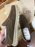 名郎（MELLEN）舒適透氣一腳蹬樂福鞋通勤百搭休閑皮鞋男 MYA67112 棕色  40  曬單實(shí)拍圖