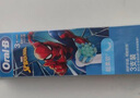 歐樂B兒童電動牙刷頭原裝3支蜘蛛俠適用D103KD100KPro1kidsEB10/EB10S-3K軟毛刷頭（圖案包裝隨機(jī)） 曬單實拍圖
