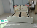 聰影凱蒂貓兒童床女孩夢(mèng)幻公主床女童單人床卡通新款小戶(hù)型房間臥室床 單床 1.5*2米 曬單實(shí)拍圖