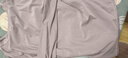 駱駝（CAMEL）長(cháng)袖兩件套健身服女瑜伽運動(dòng)裝 YK2226L5494 柔光紫 L 曬單實(shí)拍圖