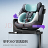 飛利浦艾博Plus嬰兒童安全座椅0-12歲汽車用360度旋轉(zhuǎn)i-Size認(rèn)證極光青 曬單實(shí)拍圖