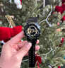 卡西歐（CASIO）手表男G-SHOCK大表盤多功能學(xué)生考試雙顯防水運(yùn)動(dòng)電子日韓表禮物 潮酷黑金GA-110GB-1A 曬單實(shí)拍圖