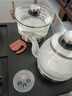 瀾翊天然烏金石茶盤茶具套裝全自動上水茶臺燒水壺一體帶電磁爐家用 干濕款三合一電器（70*40*3） 曬單實拍圖