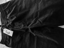 真維斯（Jeanswest）潮牌工裝褲男春秋季新款寬松束腳褲子百搭男士休閑哈倫褲長(cháng)褲 黑色 M （建議110-130斤） 曬單實(shí)拍圖