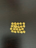 領(lǐng)豐金黃金豆豆AU9999足金實(shí)心真金豆子收藏節(jié)日禮物送女友節(jié)日小金豆 金豆1g 曬單實(shí)拍圖