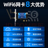 翼聯(lián)（EDUP）WIFI6無(wú)線(xiàn)網(wǎng)卡 AX210 千兆雙頻5G 無(wú)線(xiàn)網(wǎng)絡(luò )wifi接收器臺式機電腦  5374M+藍牙5.3二合一 EP-9651 曬單實(shí)拍圖