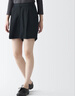 無印良品（MUJI）女式 萊賽爾纖維 短褲 褲子 休閑褲 夏天 女裝 BEC11C3S 黑色 S 曬單實拍圖