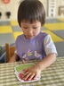 小豬班納女童短袖夏季2025款小女孩純棉洋氣扎染T恤兒童夏裝圓領(lǐng)上衣薄款 曬單實(shí)拍圖