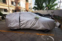 智匯汽車(chē)車(chē)衣全車(chē)罩加厚牛津布遮陽(yáng)防曬防雨罩轎車(chē)SUV越野汽車(chē)套外罩 專(zhuān)車(chē)專(zhuān)用車(chē)衣丨下單留言車(chē)型年款 銀色加棉加厚牛津布汽車(chē)衣罩外套 曬單實(shí)拍圖