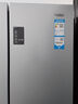 海爾（Haier）冰箱四開門多門雙變頻風(fēng)冷無霜凈味保鮮節(jié)能省電雙開門一級能效家用大容量十字對開門電冰箱 【水晶銀477升 母嬰三檔變溫 黑金凈化】 曬單實拍圖