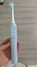 小米（MI）米家聲波掃振電動(dòng)牙刷家用雙倍擺角智能漏刷提醒180天續(xù)航禮物推薦三種模式 小米掃振電動(dòng)牙刷 白色 曬單實(shí)拍圖