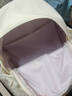 匡睿純色百搭小書(shū)包女高顏值簡(jiǎn)約mini背包少女學(xué)生迷你雙肩包旅行輕便 白色小號 曬單實(shí)拍圖