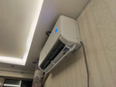 海爾（Haier）空調(diào)凈省電Plus1.5匹強(qiáng)勁冷暖新一級(jí)能效節(jié)能變頻家用掛機(jī)壁掛式一鍵AI省電除菌 全屋智聯(lián)獨(dú)立除濕 1.5匹 一級(jí)能效 一天兩度電+大風(fēng)口一鍵AI省電 曬單實(shí)拍圖
