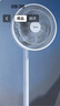美的（Midea）電風(fēng)扇 家用七葉立式落地扇宿舍臥室輕音節(jié)能搖頭桌面小風(fēng)扇大風(fēng)力空氣循環(huán)風(fēng)扇 SAF30AC  曬單實(shí)拍圖