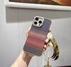韓諾適用蘋果16promax手機(jī)殼新款無邊框超薄凱夫拉IPhone16promax保護(hù)套半包碳釬維背板日落月升 蘋果16promax【日落】 曬單實拍圖