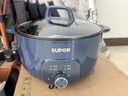 蘇泊爾（SUPOR）電火鍋 電煮鍋 火鍋鍋6L家用多功能涮煮一體不粘鍋火鍋專用鍋1800W電熱鍋 H30YK859 曬單實(shí)拍圖