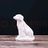 fw創(chuàng  )意陶瓷工藝品12十二生肖擺件動(dòng)物屬相客廳房間玄關(guān)桌面擺設瓷器小號羊家居裝飾工藝品 白瓷狗小號 曬單實(shí)拍圖