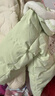 巴拉巴拉童裝兒童羽絨服女童冬裝甜美可愛(ài)連帽上衣厚款保暖戶外潮 黃綠41128-白鴨絨 100 充絨量80g 曬單實(shí)拍圖