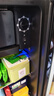 新飛（frestec）冰吧冷藏柜 歐式恒溫紅酒柜酒店家用電冰箱迷你小型單門辦公室保鮮展示留樣茶葉飲料藥品柜 132升黑內(nèi)膽【冷藏+微冷凍+帶燈+帶鎖】 曬單實(shí)拍圖