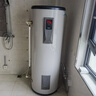 海爾（Haier）電熱水器5KW速熱300升大容量商用中央儲(chǔ)水立式落地電熱水器全屋熱水落裝ES300F-L 曬單實(shí)拍圖
