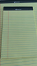 凱薩(KAISA)WritePads拍紙本美式A5/50張筆記本黃色紙橫線記事本上翻易撕草稿本12本裝(127*203mm) KSU-0180 曬單實(shí)拍圖