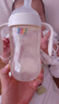 bebebus鉆光奶瓶3-6個(gè)月300ml新生兒寶寶ppsu偏心仿母乳防脹氣防嗆奶瓶 曬單實(shí)拍圖