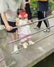 戴維貝拉（DAVE＆BELLA）女童短褲套裝洋氣寶寶衣服休閑童裝兒童上衣兩件套夏裝新款 草莓印花 90 cm（建議身高80-90cm） 曬單實(shí)拍圖