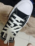 匡威（Converse）厚底鞋女鞋新款70S低幫帆布鞋松糕鞋云朵Move增高硫化鞋小個子 570256C 經典黑 37.5 /7 曬單實拍圖