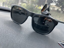 ARMANI EXCHANGE阿瑪尼太陽鏡墨鏡全框男女眼鏡方形輕便舒適眼鏡0AX4049SF磨砂黑 818287黑色 片寬57 曬單實拍圖