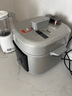 美的（Midea）小飛俠沸騰濃香雙模式電壓力鍋0氟0涂層雙膽高壓鍋5L智能預(yù)約家用煲湯4-6人煮飯煲E5825N輕音泄壓 曬單實(shí)拍圖