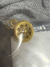 六桂福珠寶七夕禮黃金吊墜 四葉逢春 足金吊墜項(xiàng)鏈掛墜女款 GH0600859 1.2g 曬單實(shí)拍圖