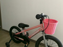 優(yōu)貝（RoyalBaby）兒童自行車小孩單車男女童車腳踏車山地車 3-6-7-10歲小皇冠 粉色 16寸（輔輪+腳撐） 曬單實(shí)拍圖