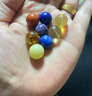炫夏天然原礦俄料琥珀蜜蠟珠子雞油黃白花蜜單顆散珠圓珠男女款配珠 蜜蠟珠子約12毫米單顆（附證書） 曬單實(shí)拍圖