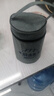 哈爾斯（HAERS）燜燒杯316不銹鋼304保溫飯盒粥罐悶燒壺男女學(xué)生帶飯保溫桶餐盒 鋼本色-304不銹鋼+手提包 600ml 曬單實拍圖