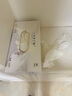 烏斯京（WOLSGIN）一次性手套丁腈手套100只中碼橡膠食品級加厚耐用廚房防護丁晴白 曬單實拍圖