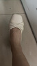 達(dá)芙妮淺口單鞋女新品媽媽鞋2025夏季女鞋配裙子豆豆鞋一腳蹬瑪麗珍涼鞋 曬單實(shí)拍圖