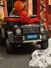 福兒寶（FUERBAO）奔馳授權(quán)兒童電動(dòng)車六驅(qū)可坐大人遙控玩具車小孩寶寶雙人越野送禮 六驅(qū)軟胎黑+后備箱+雙皮座雙油門 曬單實(shí)拍圖