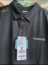 探路者（TOREAD）POLO衫 男女春夏T恤 情侶戶(hù)外速干衣短袖polo衫TAJJ81311/82312 深灰花紗（TAJJ81311）男款 L 曬單實(shí)拍圖