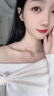 DRIG銀項(xiàng)鏈女2025新款生日禮物純銀999輕奢小眾高級(jí)感高端送女友精致 三生有杏項(xiàng)鏈【品牌禮盒】 曬單實(shí)拍圖