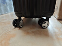 新秀麗（Samsonite）行李箱20英寸拉桿箱時尚豎條紋旅行箱包黑色GU9密碼登機箱 曬單實拍圖