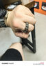 ROCK&RIDE重生骷髏轉(zhuǎn)運(yùn)戒指 S925銀可轉(zhuǎn)動(dòng)個(gè)性潮流復(fù)古送老公男友 29號(hào)（適合指圈周長(zhǎng)69mm） 曬單實(shí)拍圖