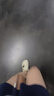 凡小如云朵泡芙洞洞鞋女2025新款夏季外穿拖鞋eva防滑厚底增高沙灘涼鞋 卡其色 38-39 （適合37-38） 曬單實(shí)拍圖