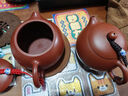 陶舍軒工藝美術(shù)師 吳俊 正宗全手工制作 宜興原礦紫砂壺 茶具 工藝師（西施） 260ml 容量 曬單實(shí)拍圖