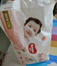 好奇（Huggies）鉑金裝成長褲XL96片(12-17kg)加大號嬰兒尿不濕小桃褲超薄透氣 曬單實拍圖